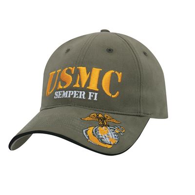 Czapka z daszkiem USMC SEMPER FI GREEN