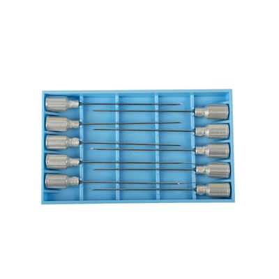 Igły do iniekcji metalowe 6x40U zestaw 100 szt