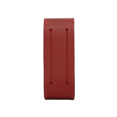 Skórzane etui na nóż 91 mm 2-4 CZERWONE