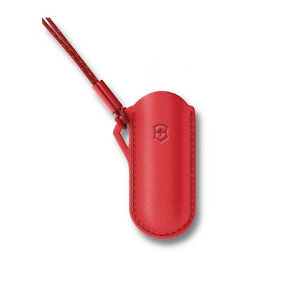 Skórzana pochewka na nóż CLASSIC SD RED
