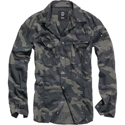 Koszula SLIM DARK CAMO