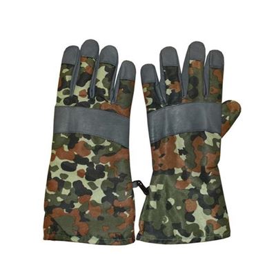 Rękawiczki z palcami FLECKTARN skórzana dłoń