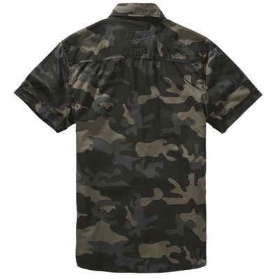 Koszula ROADSTAR z krótkim rękawem DARK CAMO