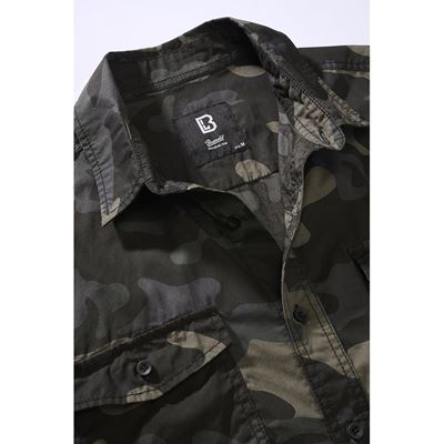 Koszula ROADSTAR z krótkim rękawem DARK CAMO