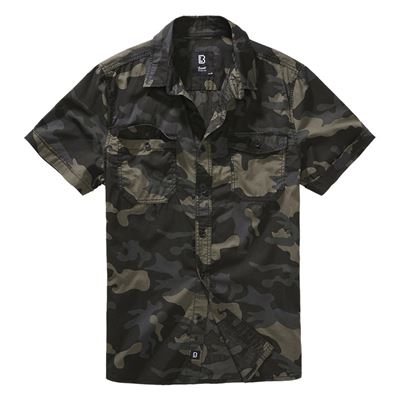 Koszula ROADSTAR z krótkim rękawem DARK CAMO