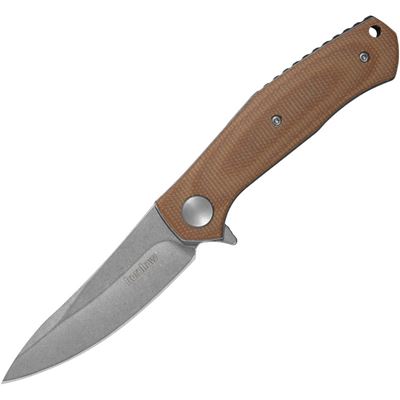 Nóż zamykający CONCIERGE MICARTA BROWN