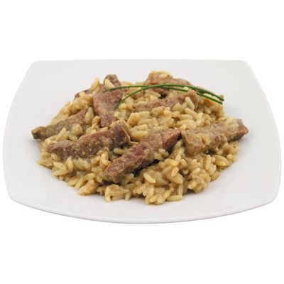 Kawałki wołowiny z ryżem w puszce 400g  40250A 2
