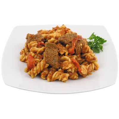 Gulasz wołowy węgierski z makaronem w puszce 400g  40250C 2