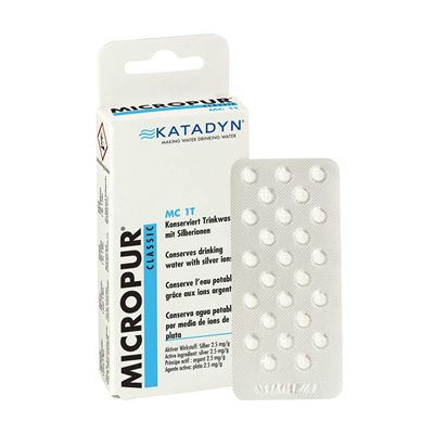 Tabletki konserwujące wodę MICROPUR CLASSIC MC 1T 100 tabletek