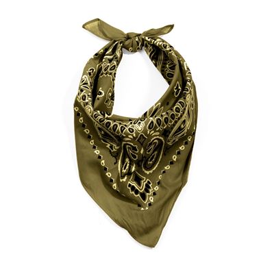 Szal 55 x 55 cm TRAINMEN OLIV