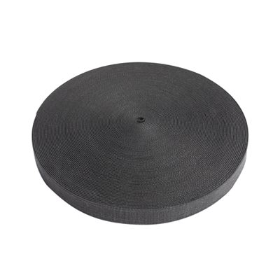 Pasek kurtki 3 cm x 45 metrów CZARNY