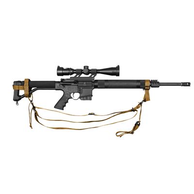 Pasek do pistoletu MILITARY trzypunktowy COYOTE BROWN
