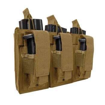 Torba KANGAROO na magazynki 3xAR/AK+3xM9 COYOTE