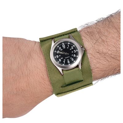 Pasek do zegarka COMMANDO NYLON OLIV