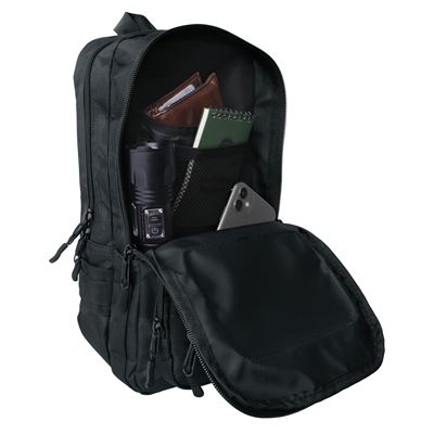 Plecak na ramię TACTICAL TRAVELER MIDNIGHT BLACK CAMO