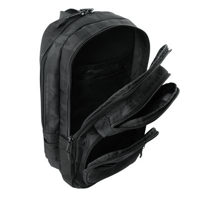 Plecak na ramię TACTICAL TRAVELER MIDNIGHT BLACK CAMO