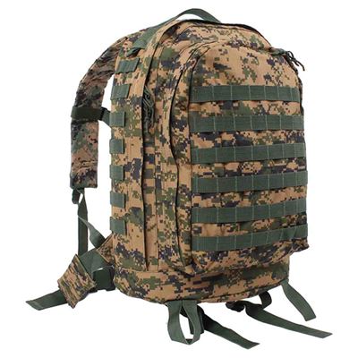 Plecak MOLLE II 3-dniowy ASSAULT DIGITAL WOODLAND