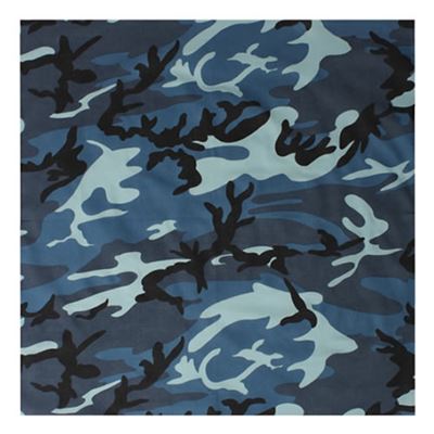 Szal 55 x 55 cm SKY CAMO