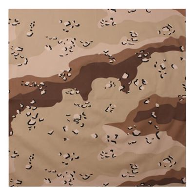 Szal 55 x 55 cm 6-COL DESERT CAMOUFLAGE