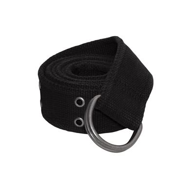 Pasek damski VINTAGE D-RING BLACK