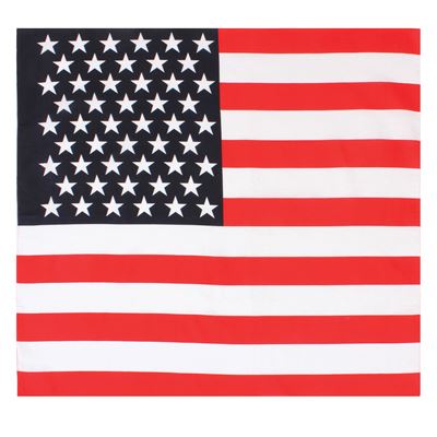 Szal 55 x 55 cm Flaga USA