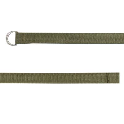 Pasek MILITARY D-RING EXPEDITION ZELENÝ