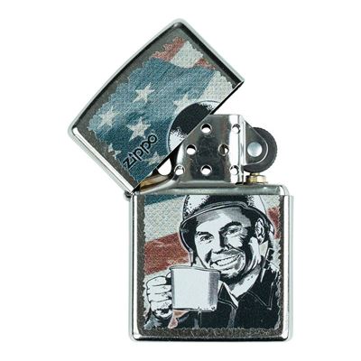 Zapalniczka ZIPPO G.I JOE COFFEE benzynowa ZIPPO 421367 4