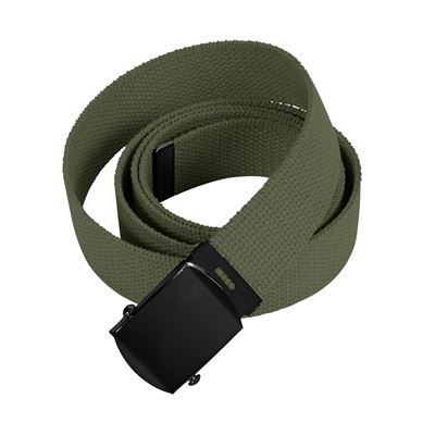 Pasek z czarną klamrą GREEN rozmiar 135