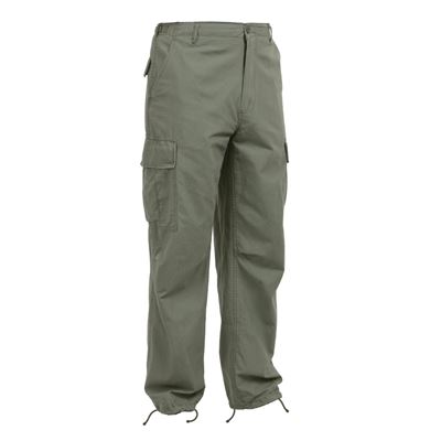 Spodnie VINTAGE VIETNAM ERA ZIELONE