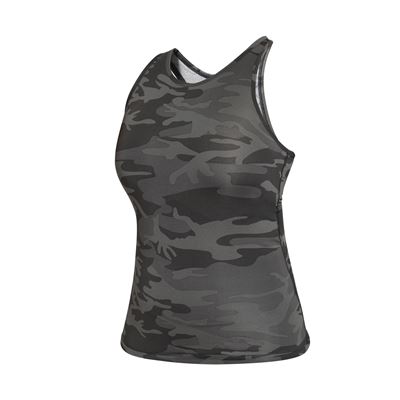 Damski podkoszulek WORKOUT BLACK CAMO