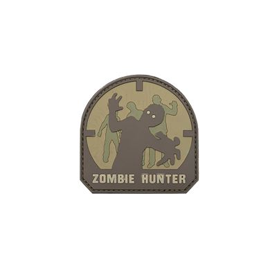 Naszywka ZOMBIE HUNTER plastikowy rzep ARID