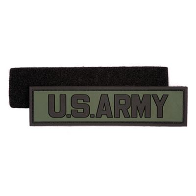 Naszywka US ARMY plastikowy rzep ZIELONY