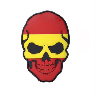 Plastikowa naszywka 3D LEBKA z rzepami SPANISH