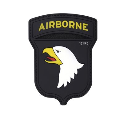 Plastikowa naszywka 3D w kolorze AIRBORNE 101