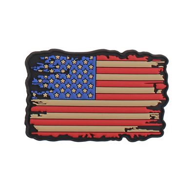 Plastikowa naszywka 3D na rzep Flaga USA