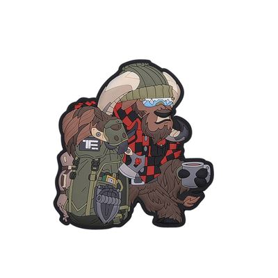 Naszywka na rzep BUSHCRAFT OX