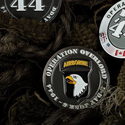 Odznaka 101 AIRBORNE OPERATION OVERLORD FOSTEX 445510-14001 2