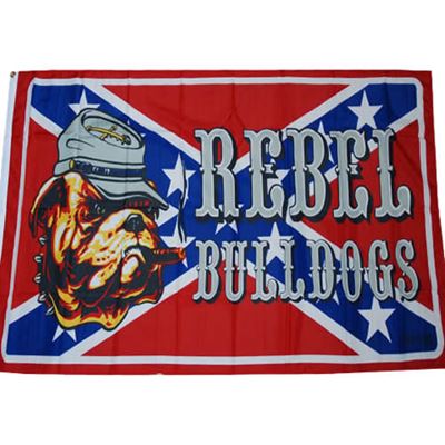 Flaga REBEL BULLDOG