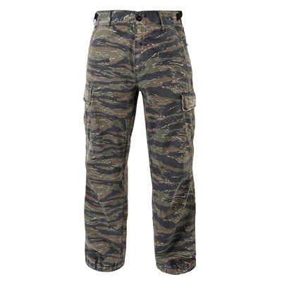 Spodnie VINTAGE VIETNAM ERA TIGER STRIPE CAMO