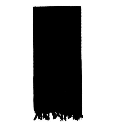 Lekki szalik SHEMAGH BLACK 105 x 105 cm