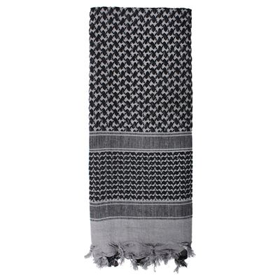 Chusta SHEMAGH lekka SZARA 105 x 105 cm