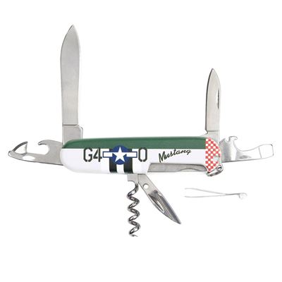 Wielofunkcyjny nóż P-51 MUSTANG z serii WWII