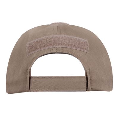 Czapka baseballowa TACTICAL OPERATOR flaga USA KHAKI