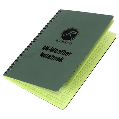 Notatnik/zeszyt duży A5 wodoodporny