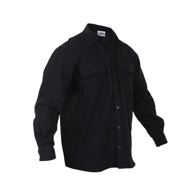 Koszula drwala FLANNEL CZARNA