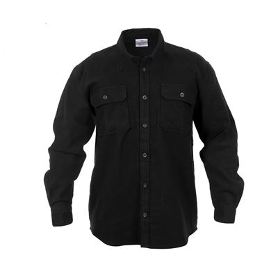 Koszula drwala FLANNEL CZARNA