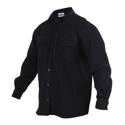 Koszula do obróbki drewna FLANNEL BLACK