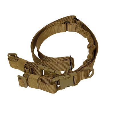 Pasek do broni TACTICAL jedno/dwupunktowy COYOTE