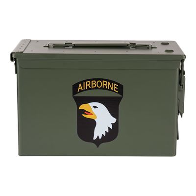 Pudełko amunicji CAL.50 101st Airborne GREEN
