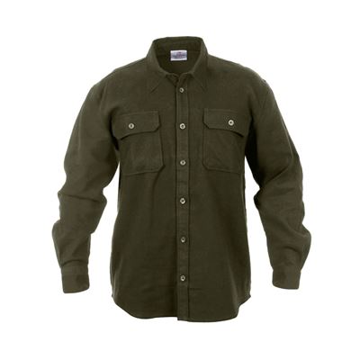 Koszula do obróbki drewna FLANNEL GREEN